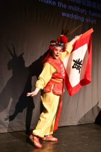 Wanjin Li as Xiaofan sets off on her scouting mission